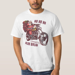 T-shirt Costume de Noël père Noël Biker pour Invitatiatiat