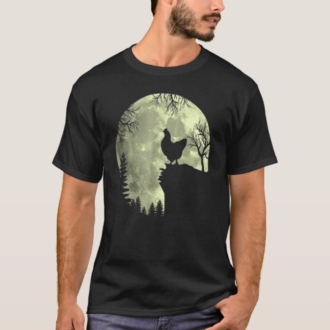 T-shirt Costume de nuit de poulet Forest Hill Blanc (Devant)