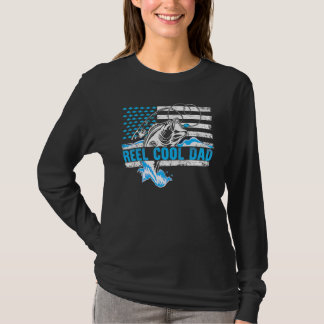 T-shirt Costume De Pêche Pour Fête des pères Reel Cool Pap
