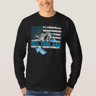 T-shirt Costume De Pêche Pour Fête des pères Reel Cool Pap