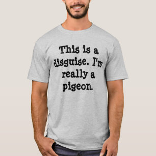 T-shirt costume de pigeon
