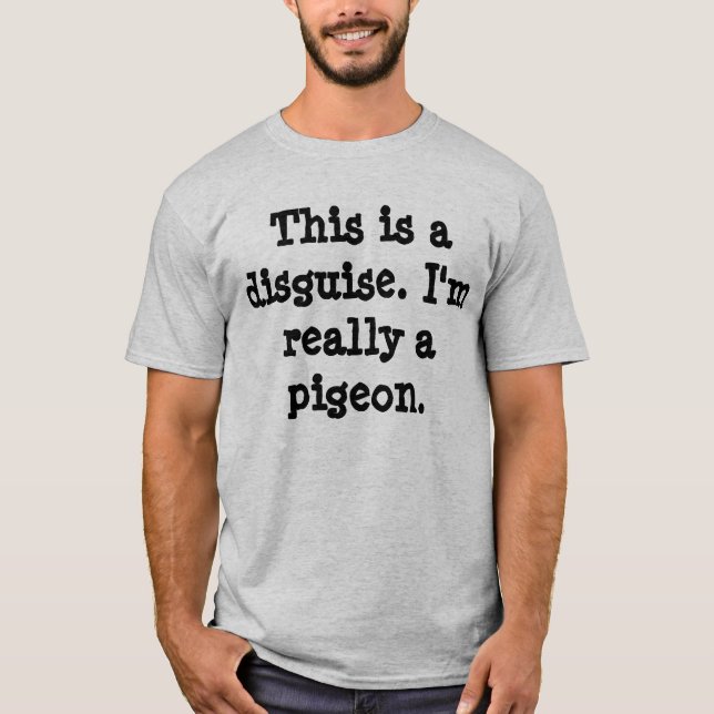 T-shirt costume de pigeon (Devant)