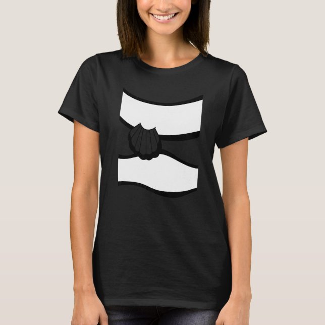 T-shirt Costume de poisson clown Cute Easy Halloween Group (Devant)