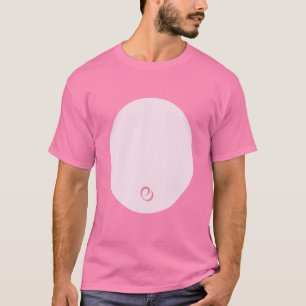 T-shirt Costume de poitrine d'Halloween Enfants Costume fa