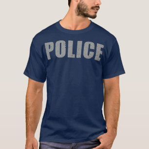 T-shirt Costume De Police Pour Halloween 