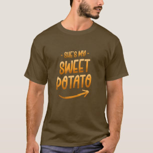 T-shirt Costume de pomme de terre Elle est ma pomme de ter