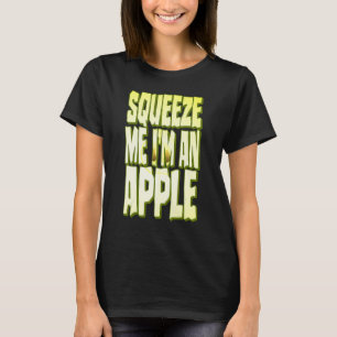T-shirt Costume de pomme Halloween tranche de fruits frais