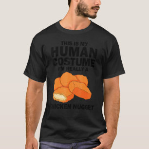 T-shirt Costume De Poulets Nugget Pour Enfants Mode Nugget
