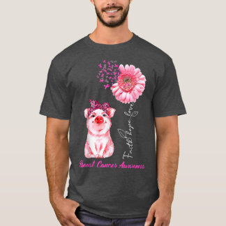 T-shirt Costume de sensibilisation au cancer du sein Daisy