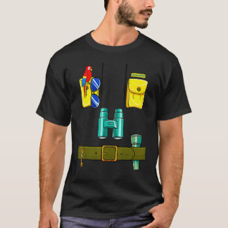 T-shirt Costume de soigneur d'animaux Halloween bricolage 