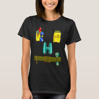 T-shirt Costume de soigneur d'animaux Halloween bricolage 