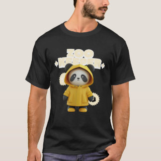 T-shirt Costume de soigneur de pandas animaux africains fe