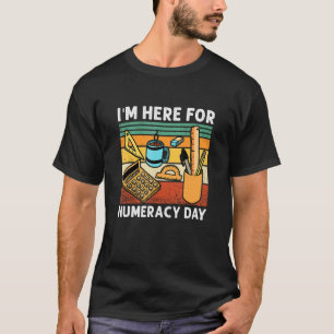 T-shirt Costume de tapis de calculatrice d'apprentissage d