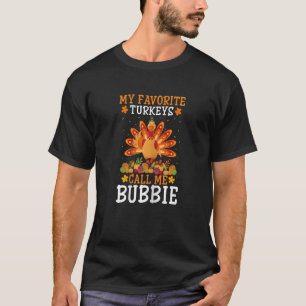 T-shirt Costume de Thanksgiving pour femmes Mes dindes pré