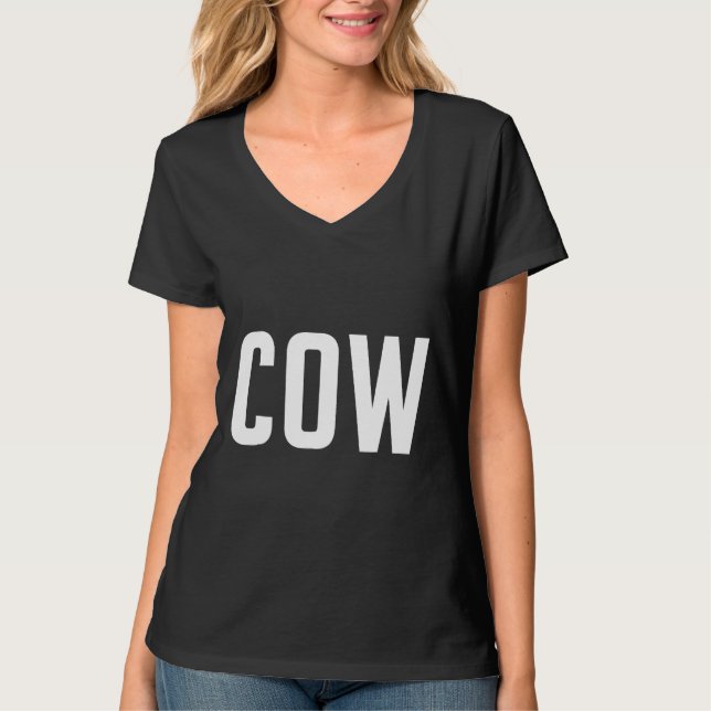 T-shirt Costume de vache (Devant)