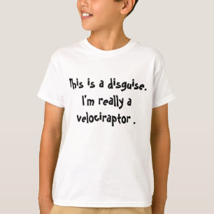 T-shirt Costume de Velociraptor