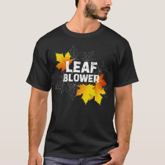 T-shirt Costume de ventilateur de feuilles drôle d'automne
