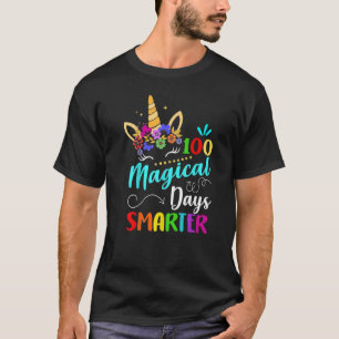 T-shirt Costume de visage de licorne 100 jours magiques pl