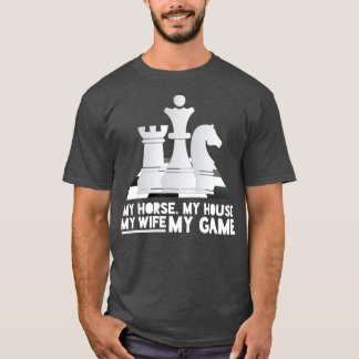 T-shirt Costume d'échecs King Queen Bishop Joueur d'échecs