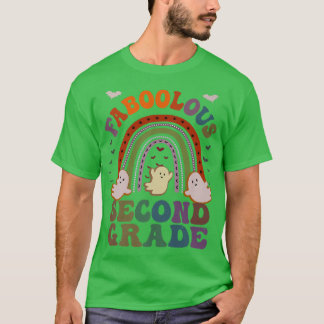 T-shirt Costume D'ENSEIGNANT DE 2E ANNÉE FABOORÉ Rétro Voi