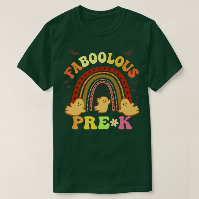 T-shirt Costume D'ENSEIGNANT PRK FABOOLOUS Retro C'Est Mon (Design devant)