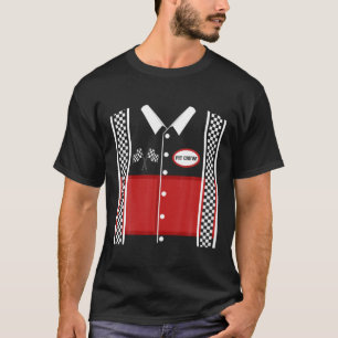 T-shirt Costume d'équipage Halloween Racer voiture Racer 