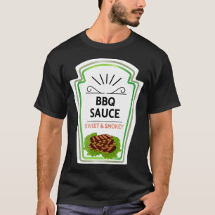 T-shirt Costume d'Halloween à la sauce barbecue