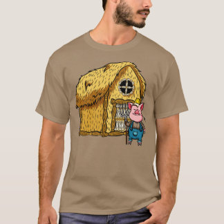 T-shirt Costume d'Halloween à trois cochons