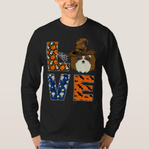 T-shirt Costume d'Halloween Amour Shih Tzu