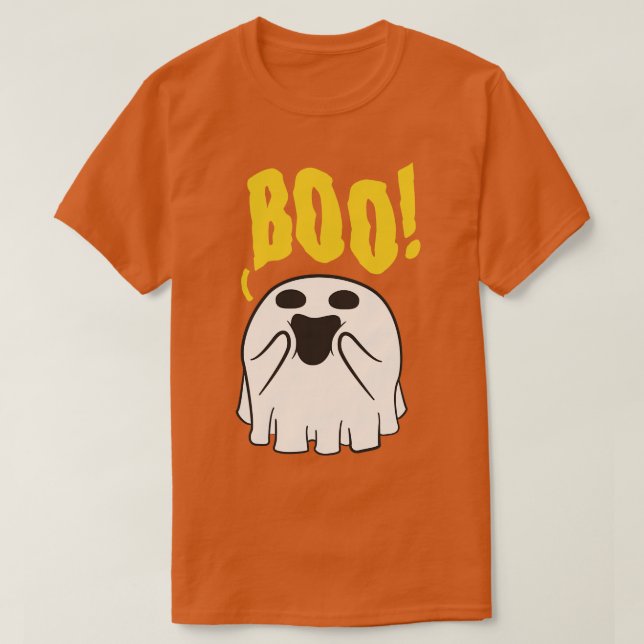 T-shirt Costume d'Halloween Boo (Design devant)