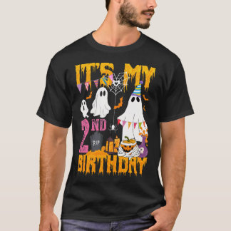 T-shirt Costume d'Halloween Citrouille pour le 2ème annive