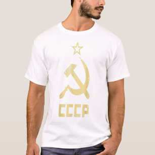 T-shirt Costume d'Halloween communiste URSS Marteau Vintag