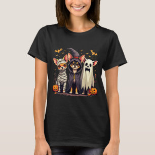 T-shirt Costume d'Halloween de Chihuahua Momie Sorcière Fa