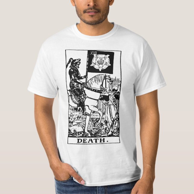 T-shirt Costume d'Halloween de la carte Tarot (Devant)