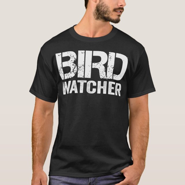 T-shirt Costume d'Halloween de l'observateur d'oiseaux (Devant)