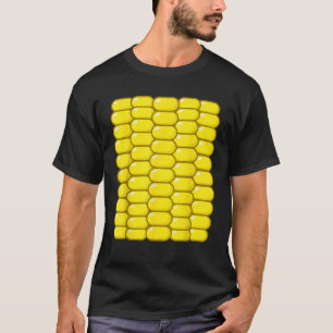 T-shirt Costume d'Halloween de maïs Simple tenue de groupe