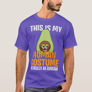 T-shirt Costume d'Halloween est mon costume humain Je suis