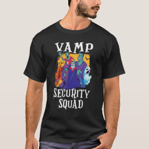 T-shirt Costume d'Halloween facile pour l'équipe de sécuri