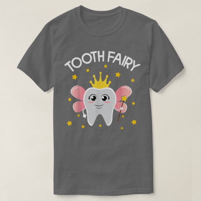 T-shirt Costume D'Halloween Fée À Dents Mignonnes Pour Fem (Design devant)