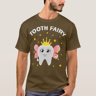 T-shirt Costume D'Halloween Fée Pour Dentiste Office De