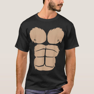 T-shirt Costume d'Halloween Funny Monkey Gorilla costume d