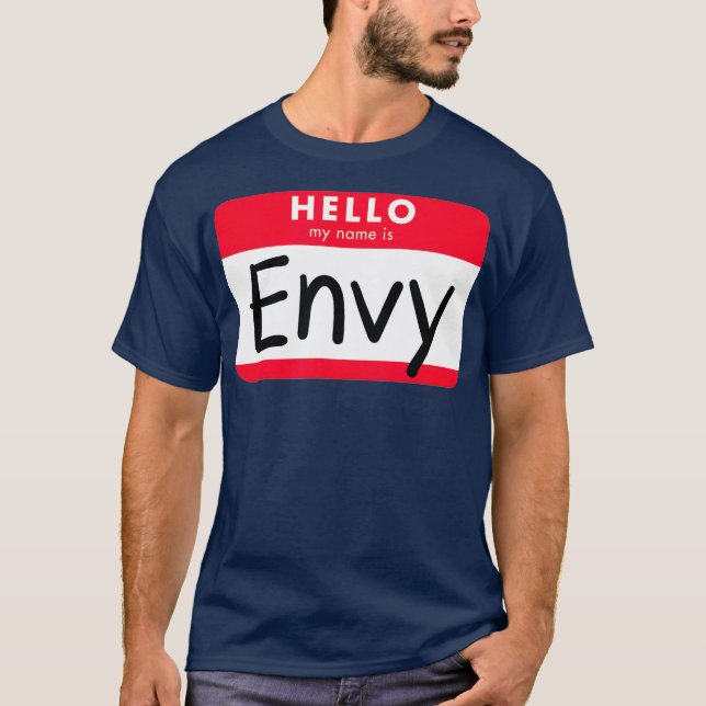 T-shirt Costume d'Halloween   Green with Envy (Devant)