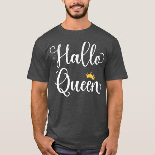 T-shirt Costume d'Halloween Hallo Queen Funny Halloween Gi