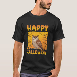 T-shirt Costume d'Halloween Hommes Femmes Enfants Chouette