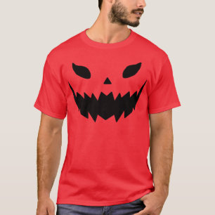 T-shirt Costume d'Halloween Jack O'Lantern Citrouille visa