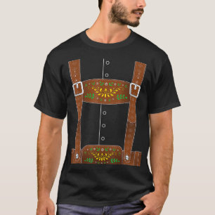 T-shirt Costume d'Halloween Lederhosen Oktoberfest