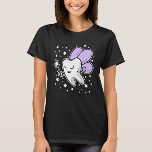 T-shirt Costume d'Halloween pour dents mignonnes Assistan