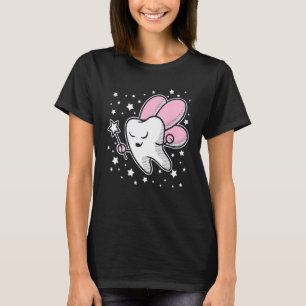 T-shirt Costume d'Halloween pour dents mignonnes Assistan