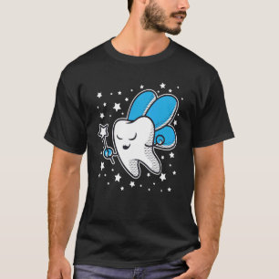 T-shirt Costume d'Halloween pour dents mignonnes Assistan 
