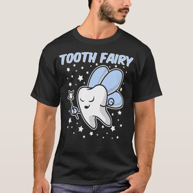 T-shirt Costume d'Halloween pour dents mignonnes Assistan  (Devant)